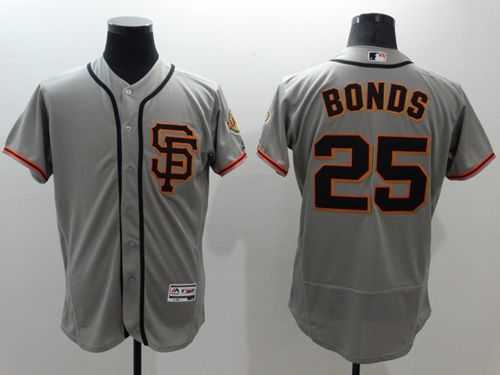 San Francisco Giants #25 Barry Bonds Gray 2016 Flexbase Authentic Collection Road 2 Stitched Jersey,We sell and wholesale San Francisco Giants #25 Barry Bonds Gray 2016 Flexbase Authentic Collection Road 2 Stitched Jersey on line form chian!